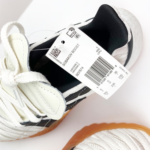 Adidas Sobakov 2.0 Boost Predator White Sneaker - Picture 10 of 12